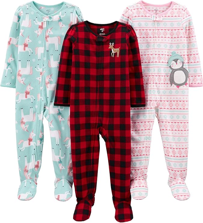 Simple Joys by Carter’s Toddlers and Baby Girls’ Delightfully Cozy Flame Resistant Pajamas: A Review for 2024
